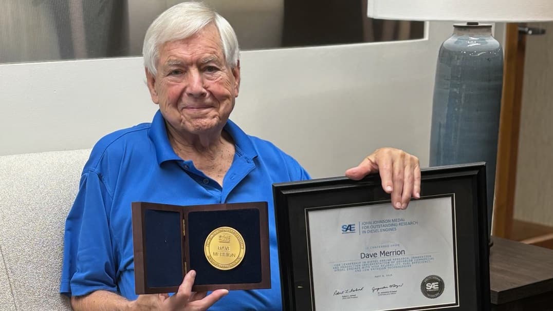Fox Run Resident Honored for Pioneering Diesel Engine Research