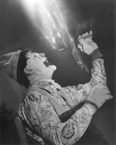 Newly Released 'Fire Eating Clown' Photograph Highlights A. Aubrey Bodine's Artistic Legacy