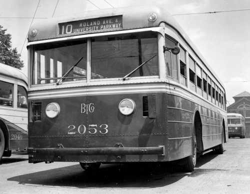 Historic Baltimore Transit Photo Highlights A. Aubrey Bodine's Artistic Legacy
