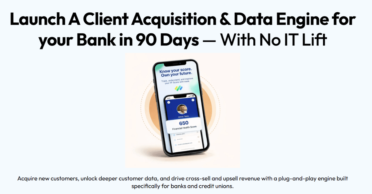 Finoveo Launches White-Label Financial Health App to Help Banks Acquire Clients and Unlock Deeper Insights