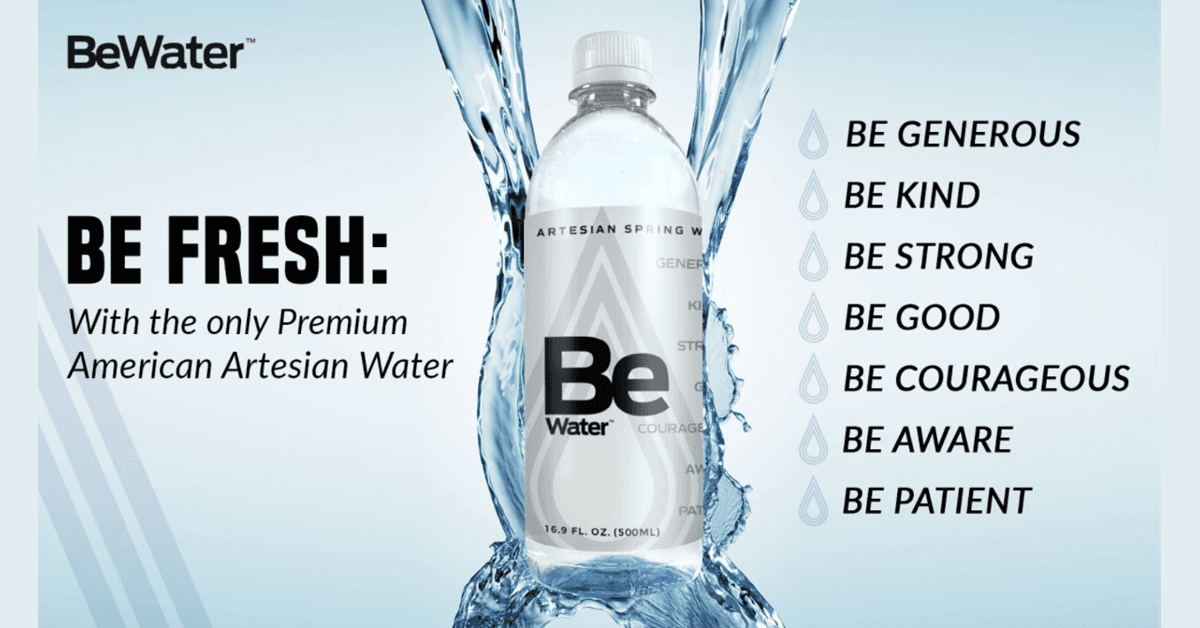 Be Water Selected for Celebrity 'Everyone Wins' Nominee Gift Bags