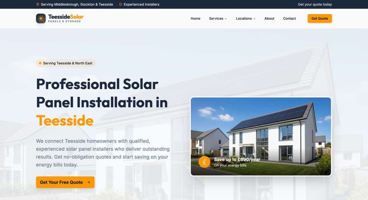 Teesside Trade Marketing Launches Three New Local Service Websites to Connect Homeowners with Vetted Contractors