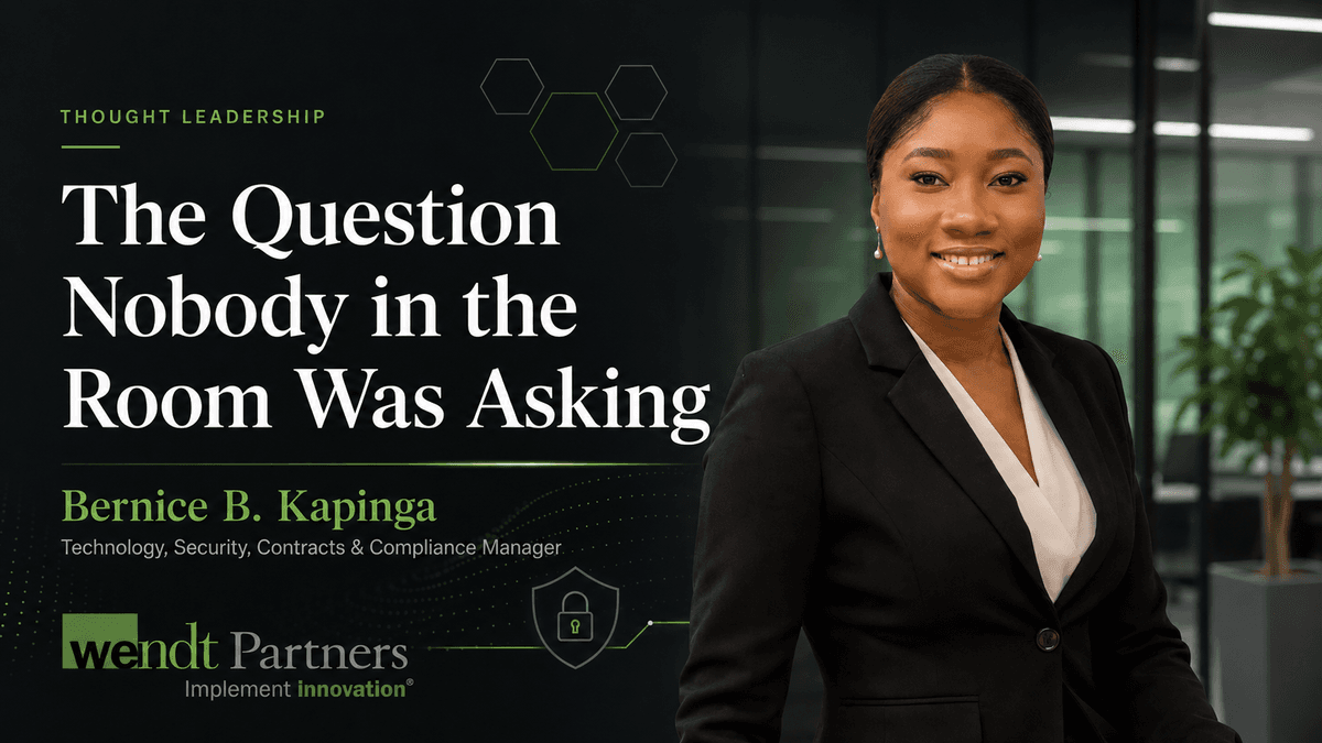 Wendt Partners' Bernice Kapinga to Address Legal Career Alternatives at Johannesburg Workshop Following Cybersecurity and Leadership Milestones