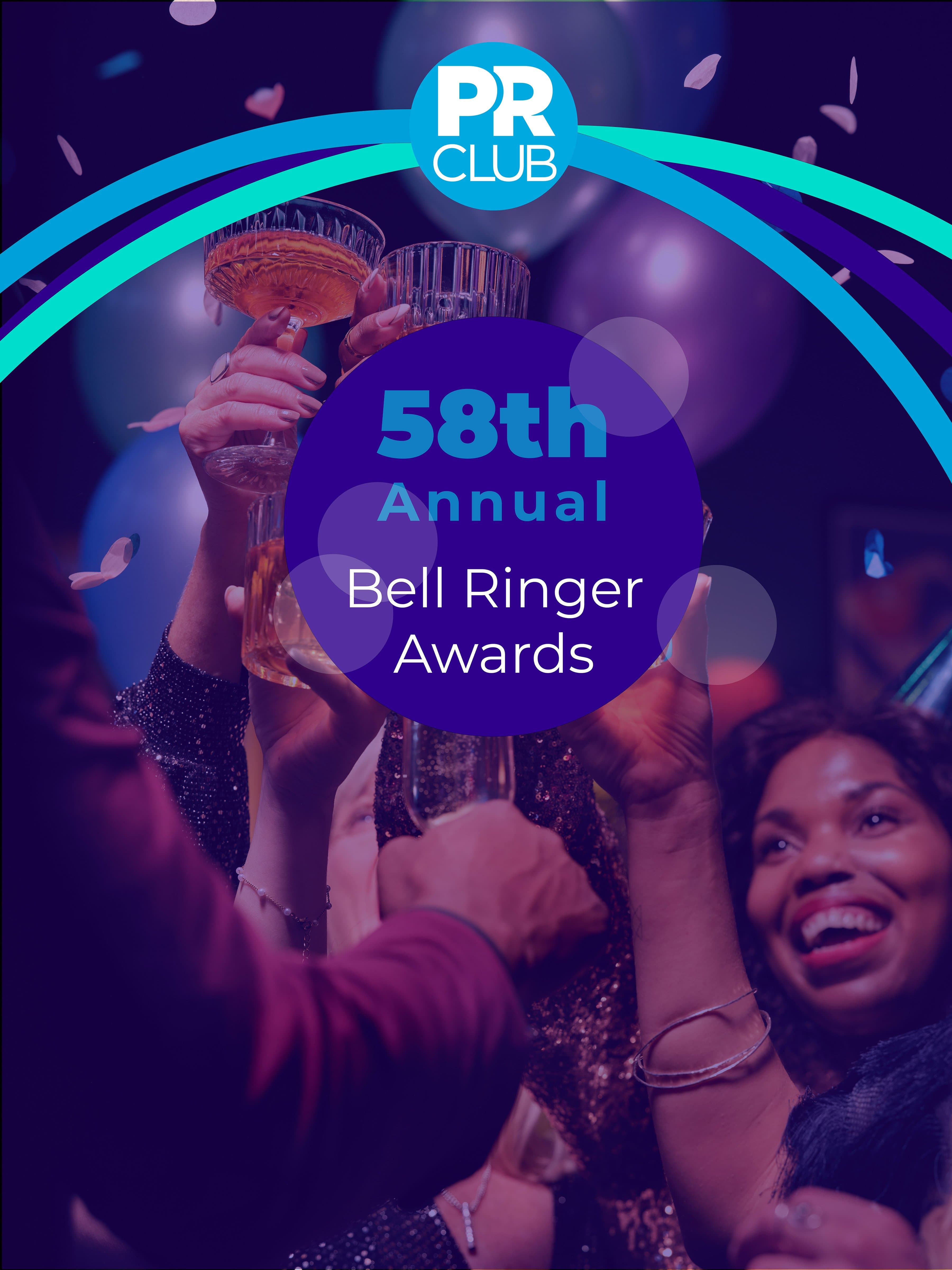 Tickets on Sale for 58th Bell Ringer Awards, Celebrating PR Excellence in New England