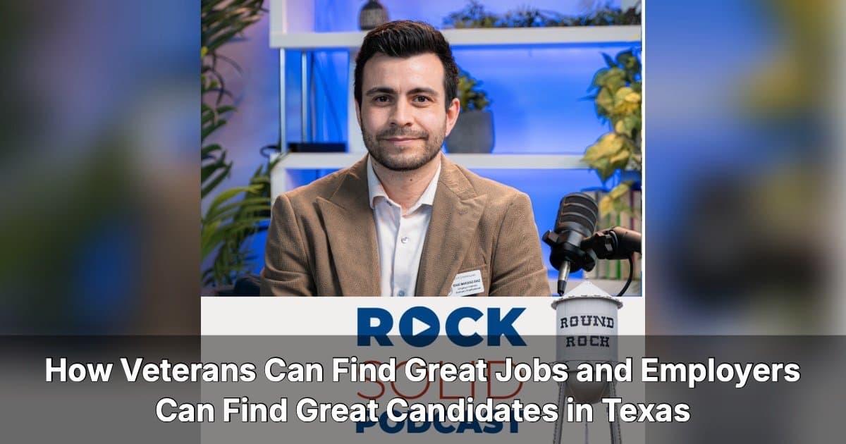 Texas Veterans Commission Liaison Highlights Free Hiring Pipeline for Employers