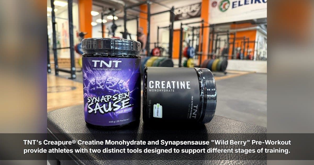 TNT Highlights How Creatine and Pre-Workout Serve Different Training Goals