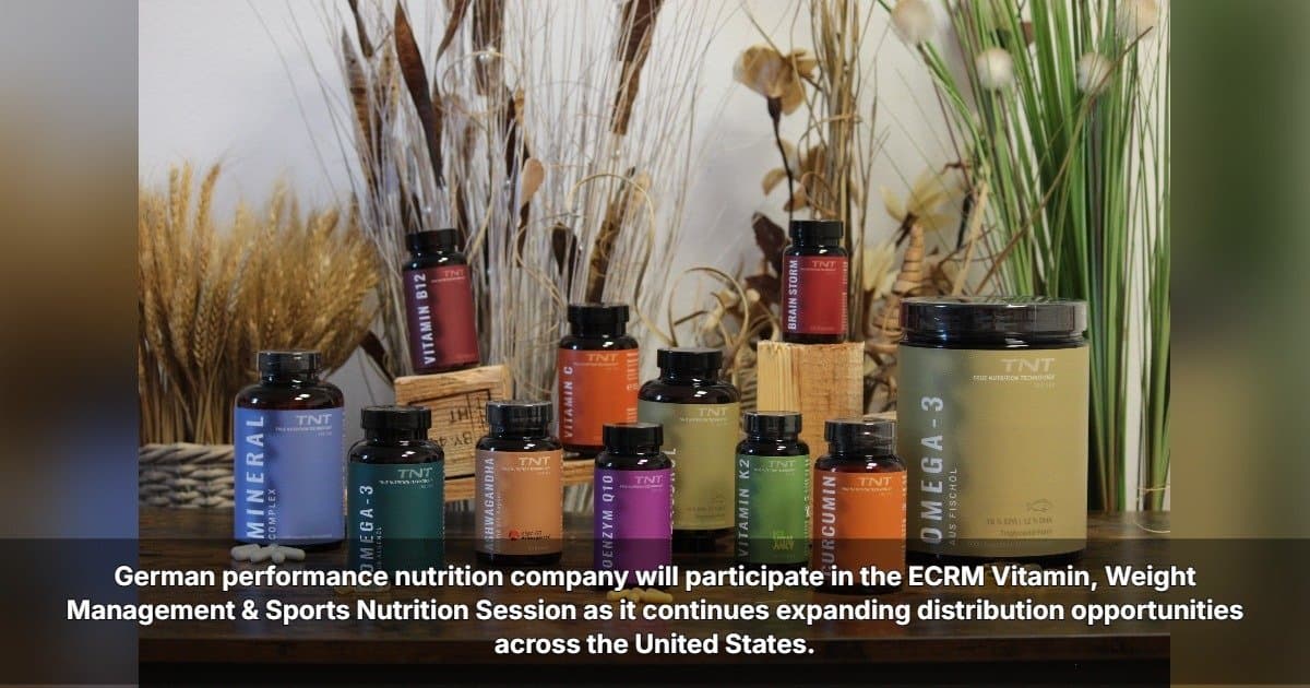 TNT Showcases German Sports Nutrition Innovation During September Retail Meetings