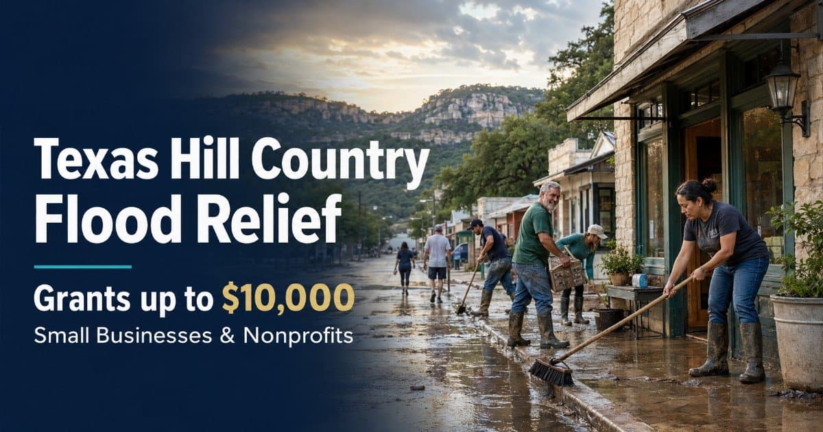 LiftFund Launches 2026 Texas Hill Country Flood Relief Program for Small Businesses