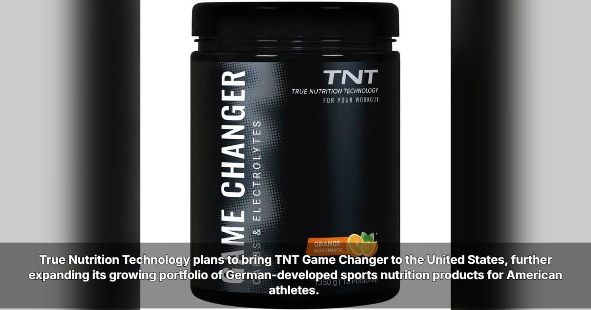 TNT Brings Game Changer Carbohydrate-Electrolyte Drink to U.S. Market